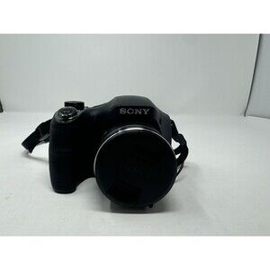 Sony Cyber-Shot DSC-H300 Digital Camera, Black {20.1MP} With Strap & Lens Cap
